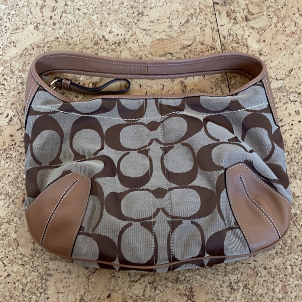 Coach Signature Collection Handbag - Picture 5 of 10